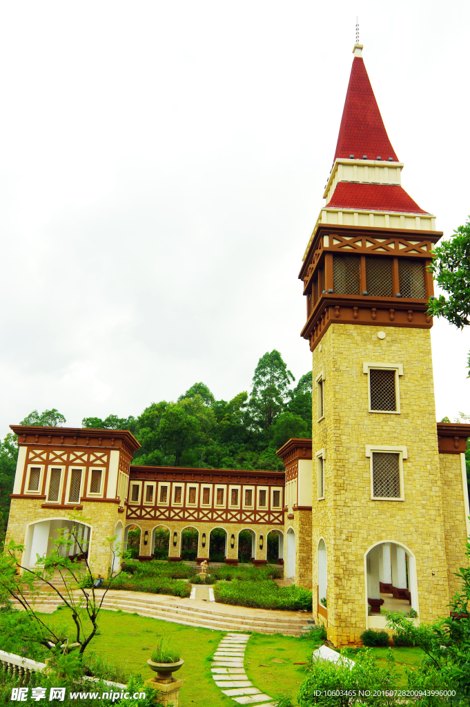 山峰建筑 生态标志