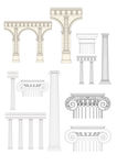 欧式罗马柱素材