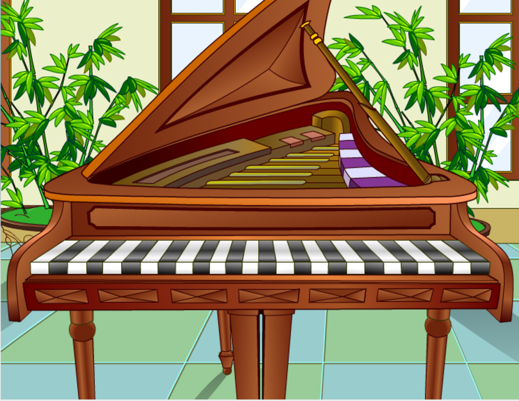 钢琴演奏flash矢量动画