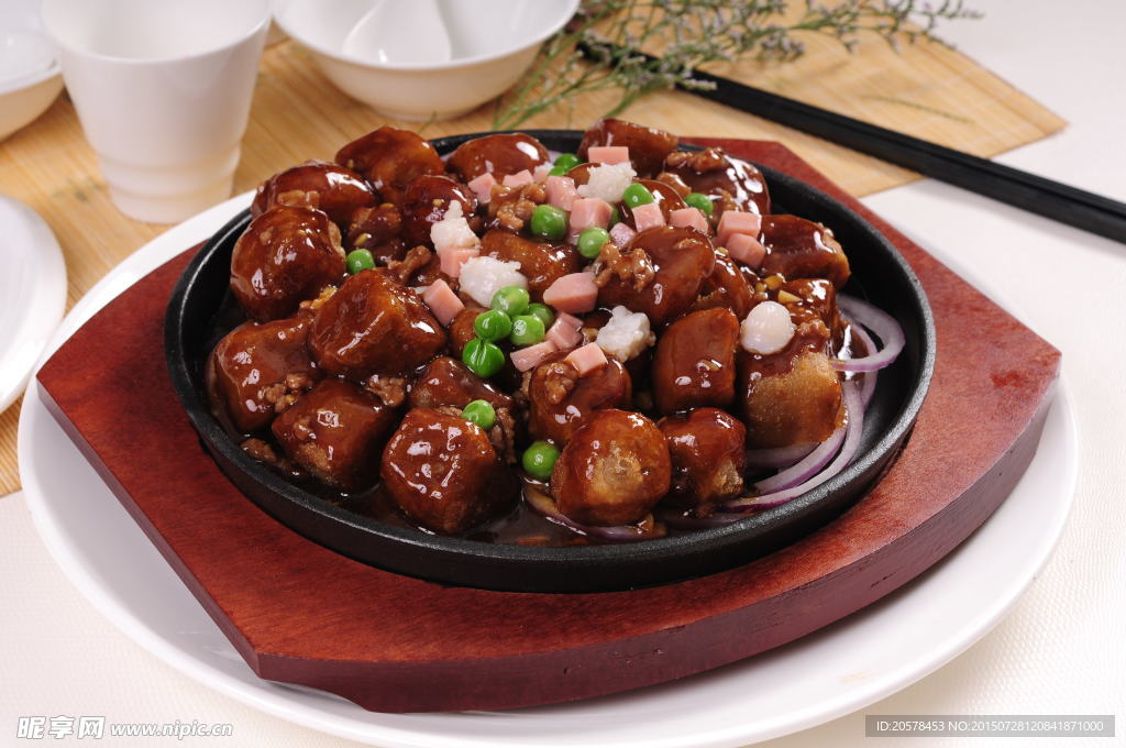 铁板奉芋牛河