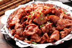 铁板大片牛肉
