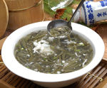 纯菜蛋花汤