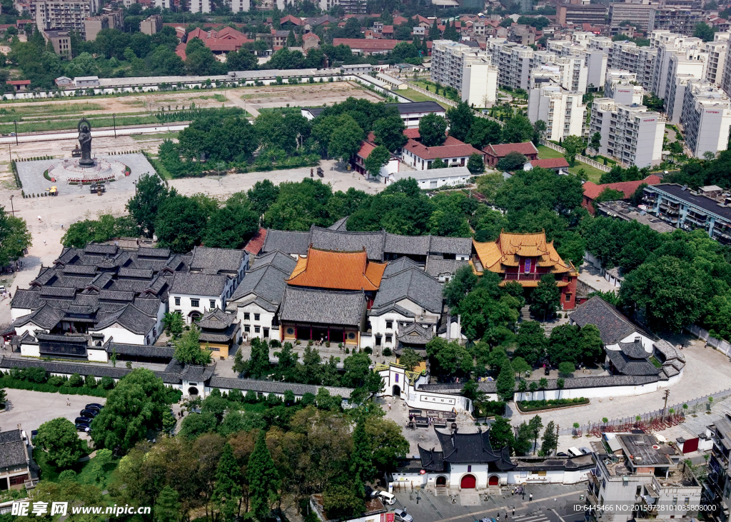 武汉归元寺鸟瞰