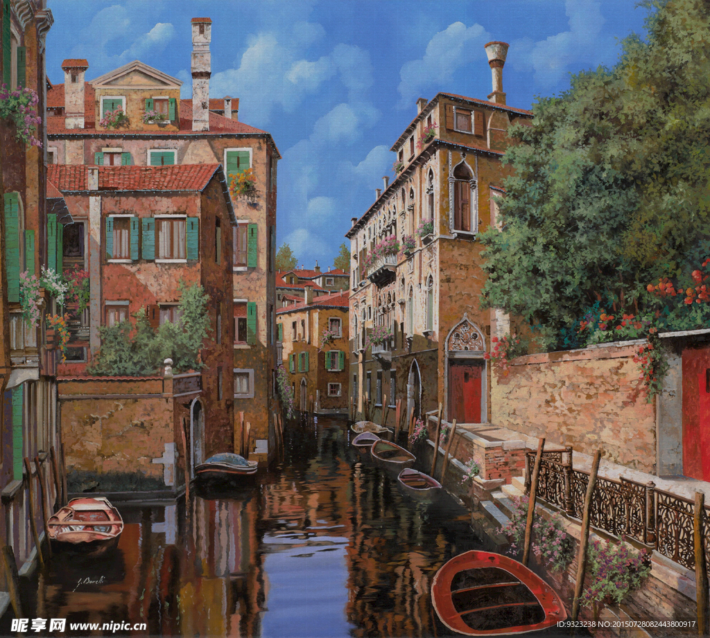 风景油画