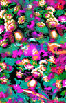 黑绿花