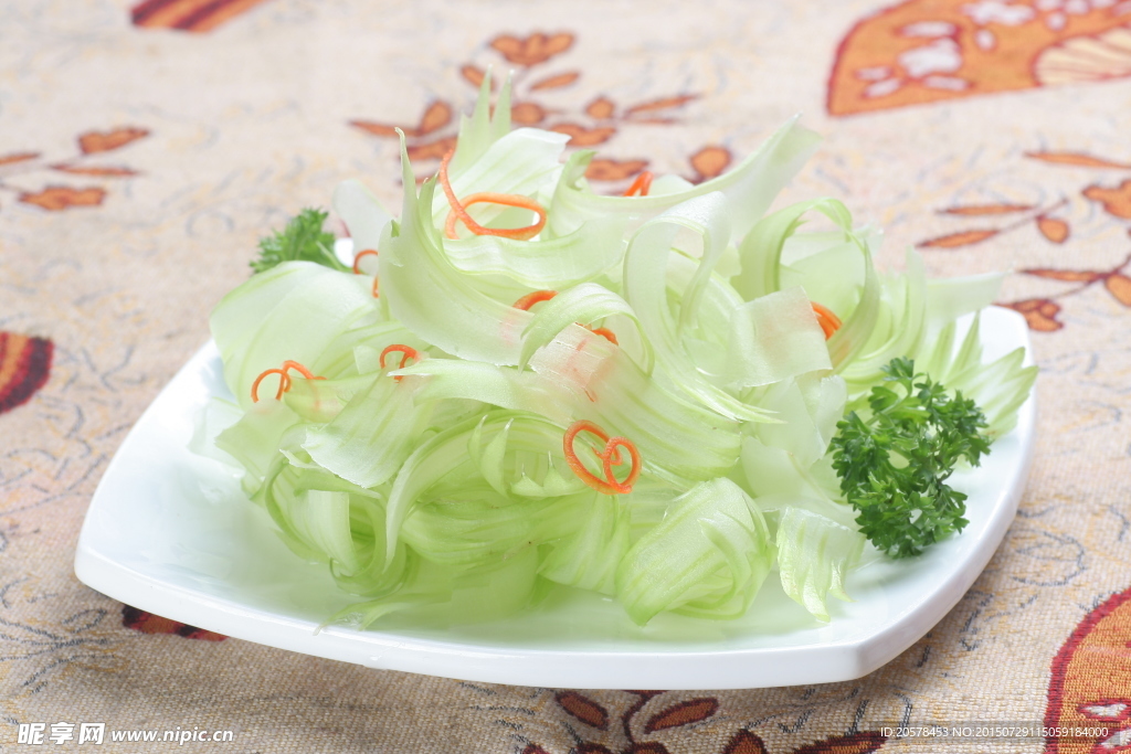爽口西芹