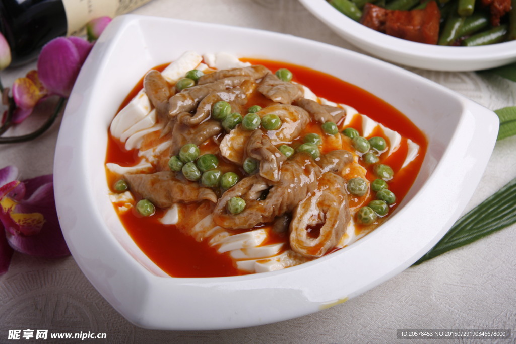肥肠豆花份