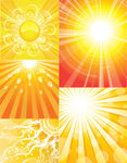 太阳 夏日阳光
