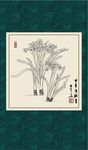 白描水仙