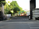 复旦万科实验学校伸缩门