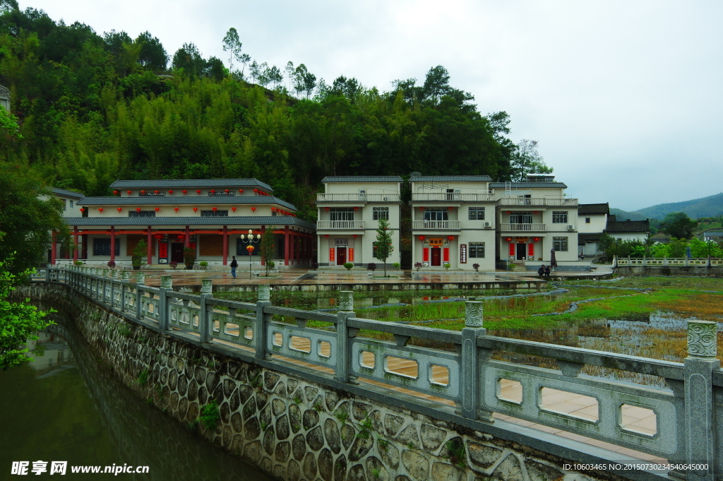 筱留村 山水田园