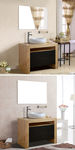 天猫现代简约浴室柜主图设计