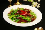 腊肉炒小芥兰