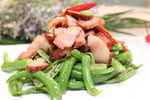 尖椒炒腊肉