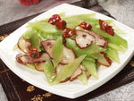 莴笋炝腊肉
