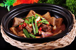 臭豆腐烧腊肉