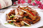 腊肉炒豆干