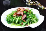 腊肉小白菜
