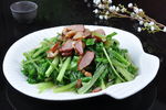 腊肉小白菜