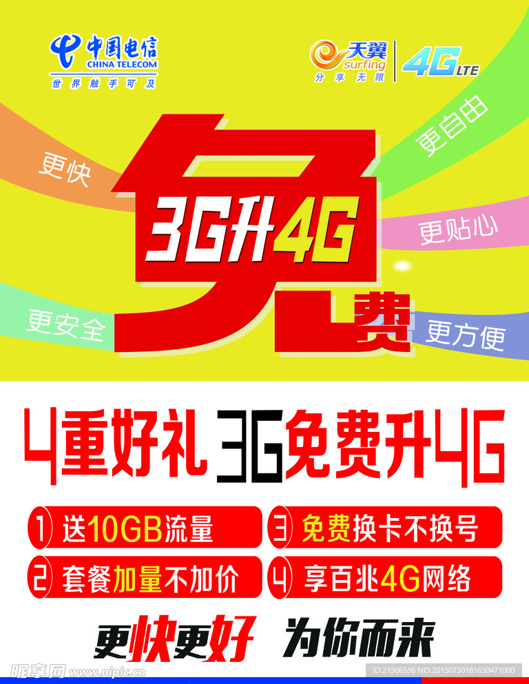 电信3G升4G