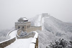 长城雪景