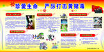 扫黄打非展板