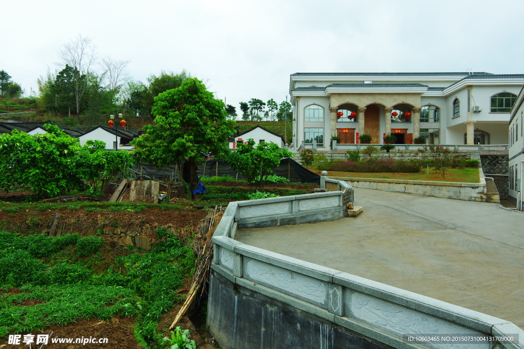 筱留村 山水田园