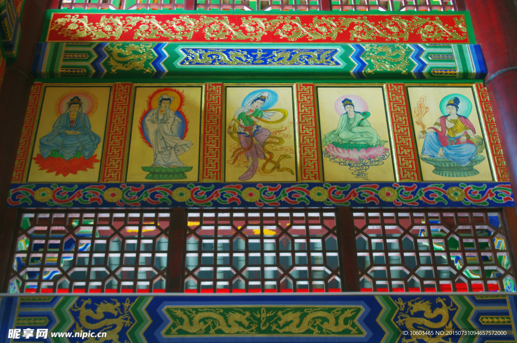 寺院建筑壁画