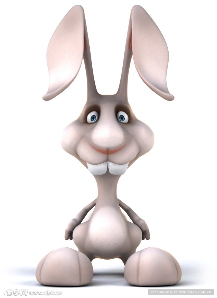 3D卡通兔子