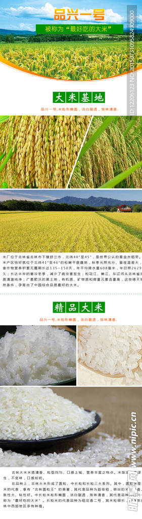 淘宝水稻详情设计