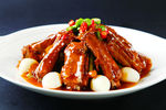 酱豆烧排骨