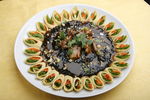农家茄子扒排骨