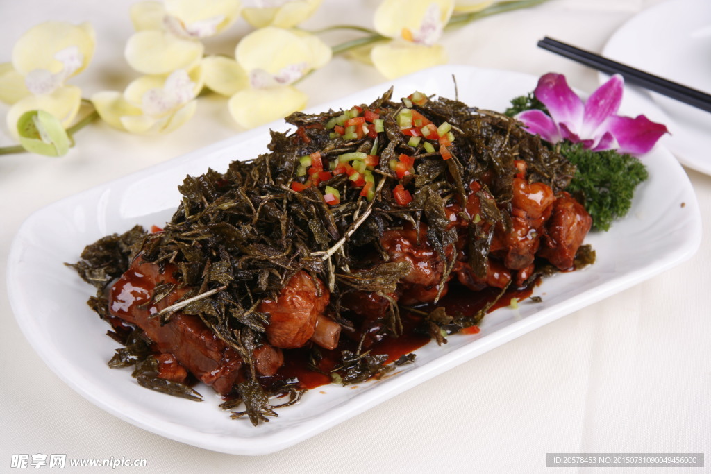 樟茶排骨