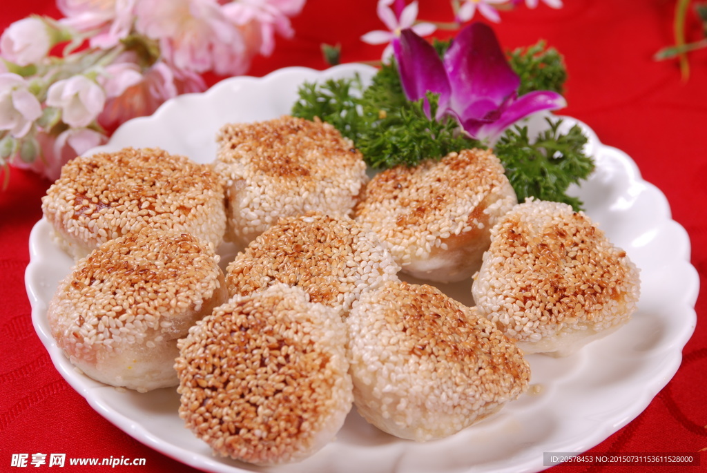 鸡汁煎包