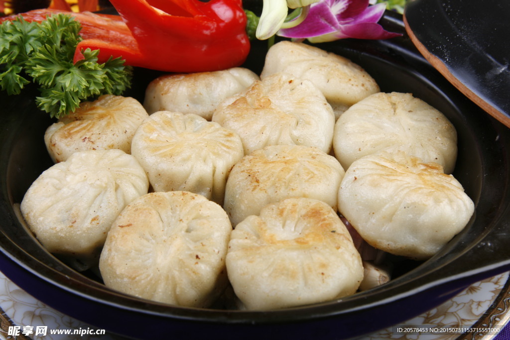 沙窝菜肉包