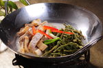 豇豆干炖咸鱼干