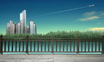 韩式自然背景