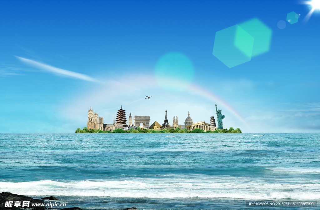 韩式自然背景