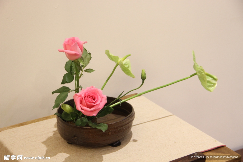插花