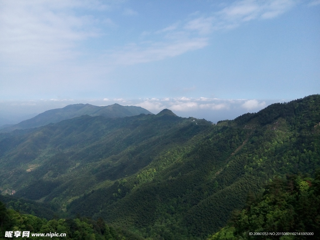 黄洋界优美风景