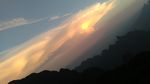 山顶的黄昏