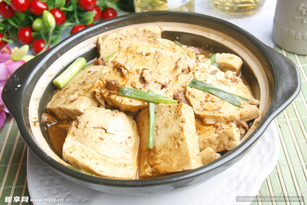 肉酱老豆腐