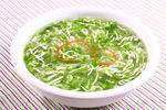 荠菜肉丝豆腐羹