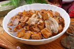 白菜肉沫烧豆腐