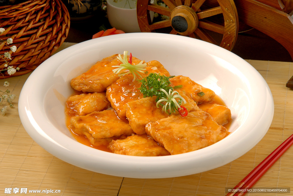 豉油豆腐夹