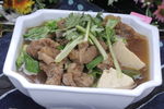 大排冻豆腐小白菜