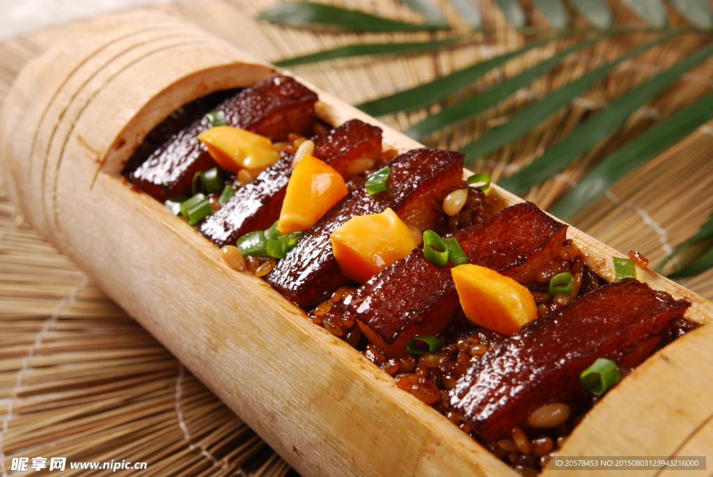 香糯竹筒扣肉