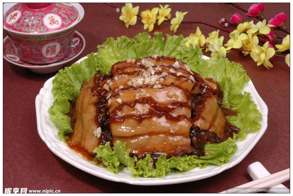 芽菜扣肉