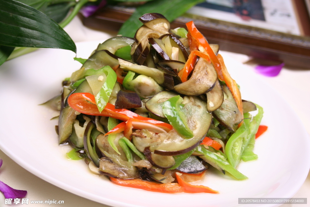 青椒茄片