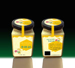 蜂蜜 瓶子 包装设计 效果图